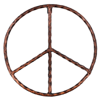 Signo de la paz hippie